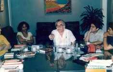 Gabo en la FNPI (1997) -Foto: Archivo FNPI