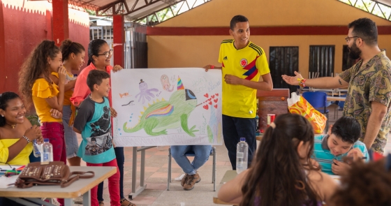 Participantes del proyecto Cronicando Aracataca.