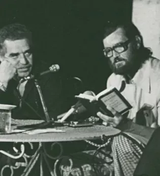 Foto archivo Gabriel García Márquez, Harry Ransom Center