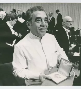 Foto archivo Gabriel García Márquez, Harry Ransom Center