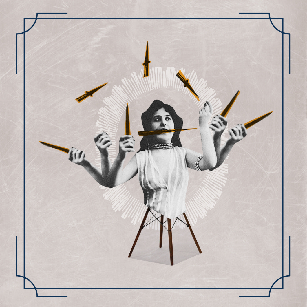 Saltimbanquis con dientes de oro y malabaristas de seis brazos