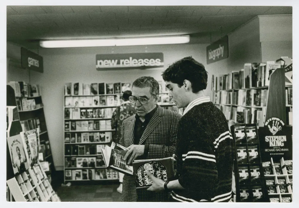 Foto archivo Gabriel García Márquez, Harry Ransom Center